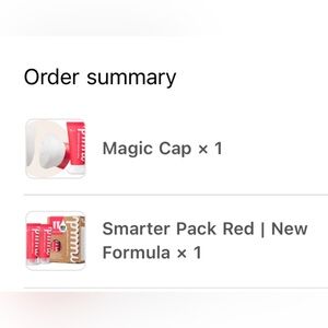 Nuud deodorant Smarter Pack Red and Magic Cap (unused)